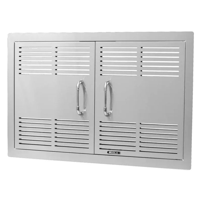 Bull Grills - 45580 - 30in Stainless Steel Vented Double Door with Reveal-1