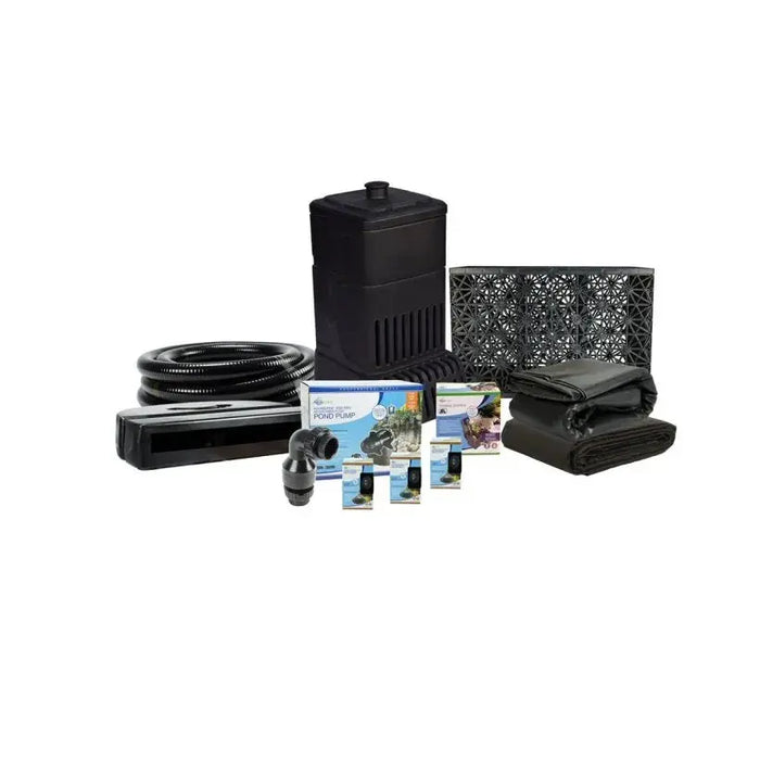 Aquascape - Large Pondless Waterfall Kit 26ft Stream With Aquasurge 4000-8000 Pond Pump - 53041 Aquascape