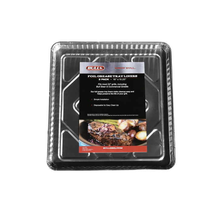 Bull Grills - 24267 - 24in Grease Tray Liners 3pk-1