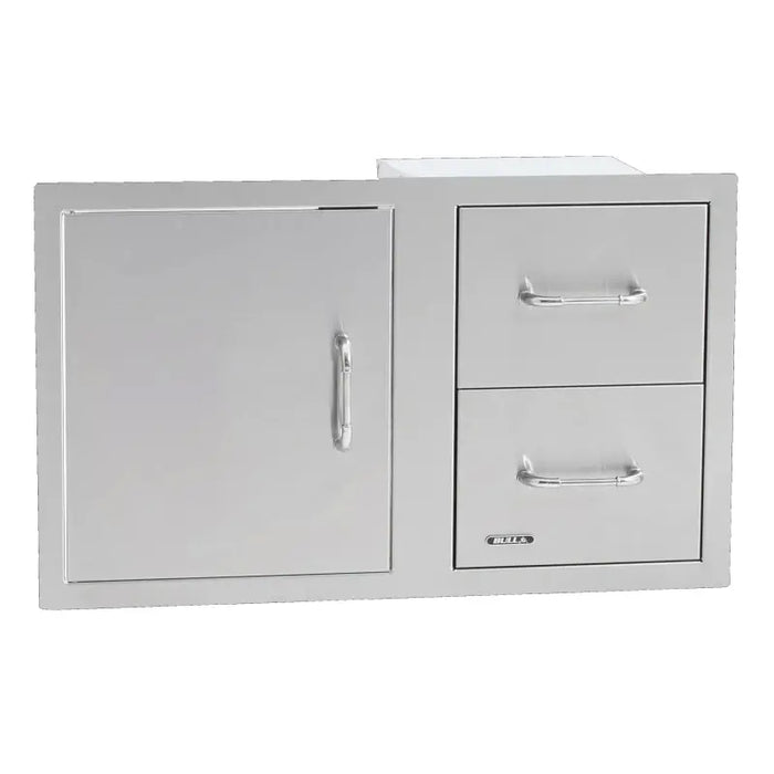 Bull Grills - 55890 - Reversible 38in Door/Drawer Combo with Reveal-3