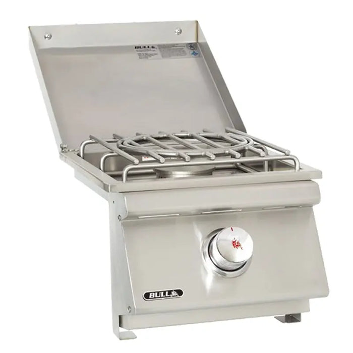 Bull Grills - 60019 - Single Side Burner - Pro - Natural Gas-1