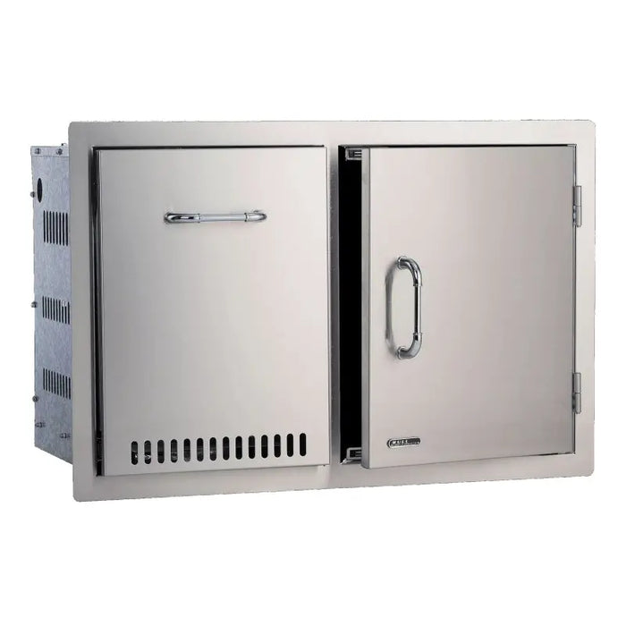 Bull Grills - 65790 -Stainless-Steel Door/Propane Drawer Combo with Re