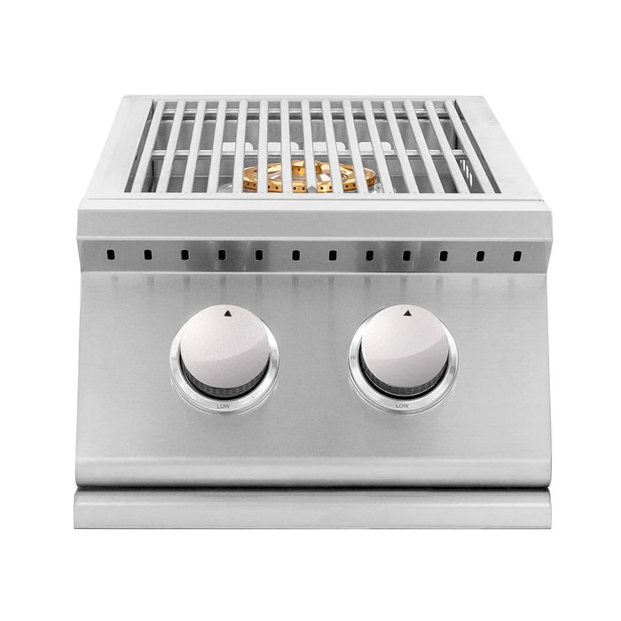 Summerset - Sizzler Double Side Burner Natural Gas - SIZSB2-NG - Discontinued Summerset Grills