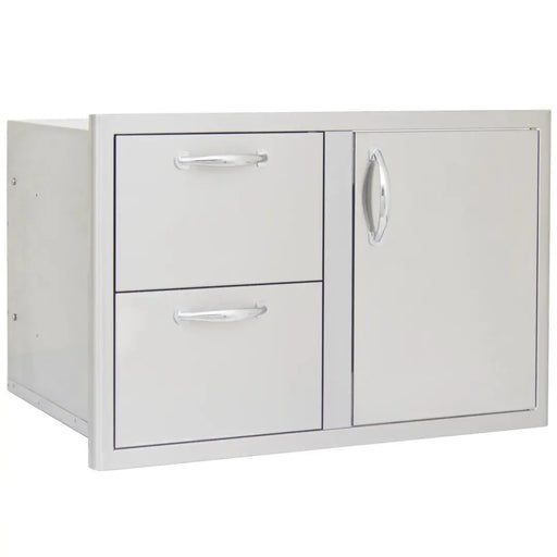 Blaze Grill - DOOR 2 DRAWER COMBO - 32 inch - BLZ-DDC-R-Blaze Grills