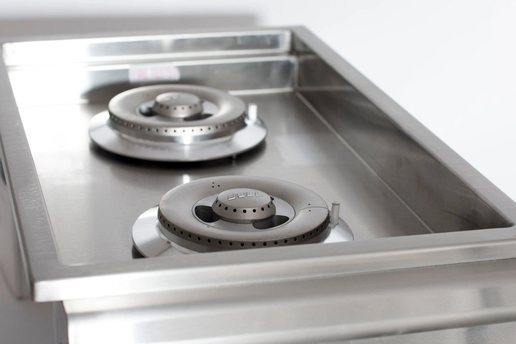 Bull Grills - 30008 - Double Side Burner - Liquid Propane - 30008-4