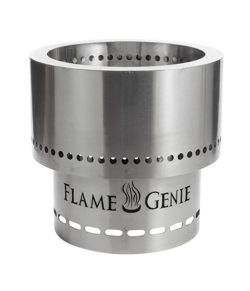 Flame Genie - FG-16-SS - INFERNO 16 inch Stainless Steel - Pellet Fire Pit-1