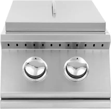 Summerset - Sizzler Double Side Burner Natural Gas - SIZSB2-NG - Discontinued Summerset Grills