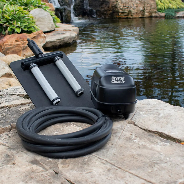 Airmax - CrystalClear KoiAir 2 Water Garden Aeration Kit with 2 Diffusers - 160195-Airmax