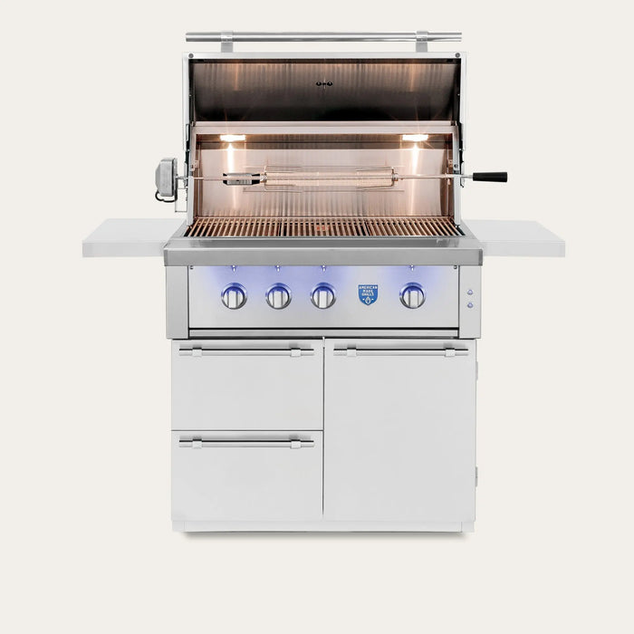 American Made Grills - Estate - 36in - Natural Gas - ESTFS36-NG-American Made Grills
