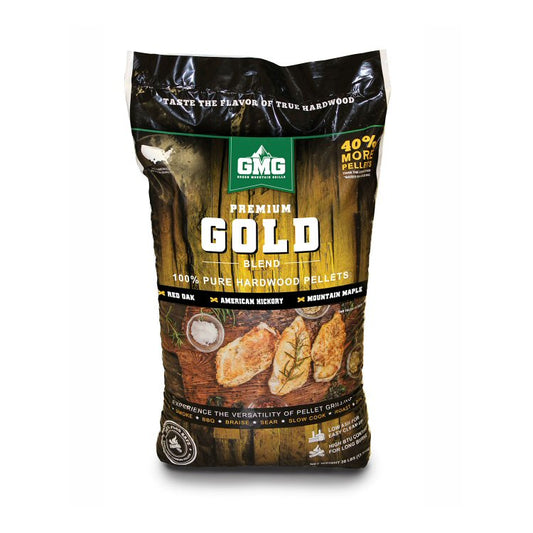 2001 - Green Mountain Grills - Premium Gold Pellets - 28Lb-1