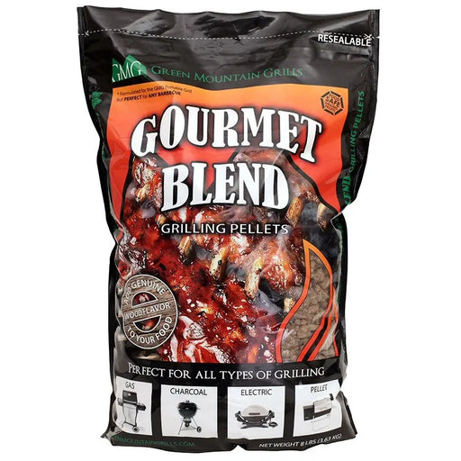 GMG-2007 - Green Mountain Grills - Gourmet Blend Pellets - 8-lb. bag-1