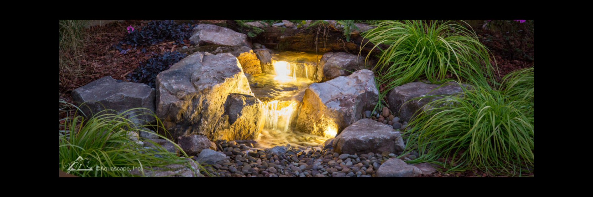 Ponds and Waterfalls