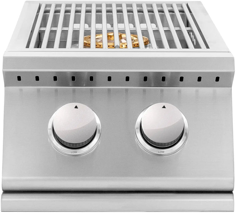 Summerset - Sizzler Double Side Burner Liquid Propane - SIZSB2-LP - Discontinued Summerset Grills